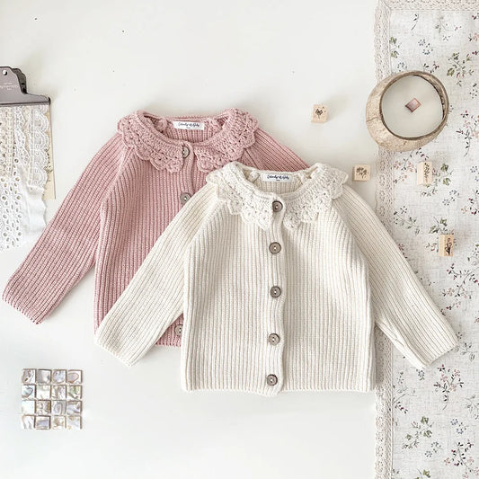 TOP - knitted cardigan