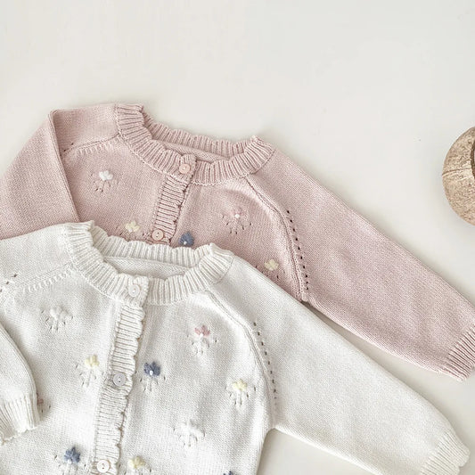 TOP - knitted cardigan
